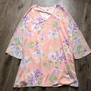 Floral Maternity Dress by Pink Blush